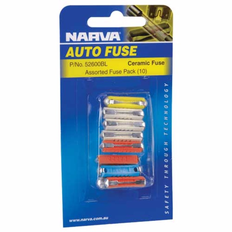 Narva - Ceramic Fuse Assortment Pk10