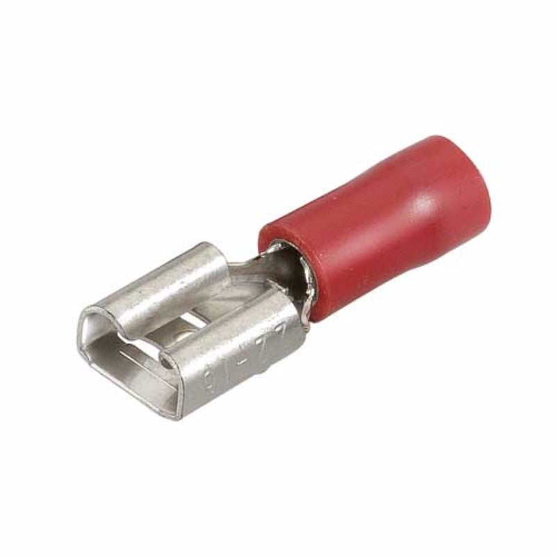 Narva - FEMALE BLADE TERMINAL RED 6.3mm PK18