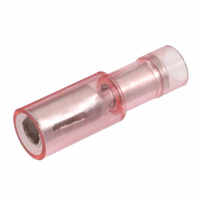 Narva Connector Terminal Bullet Female: durable, fully insulated, high heat resistance, for 2.5-3mm wire sizes.