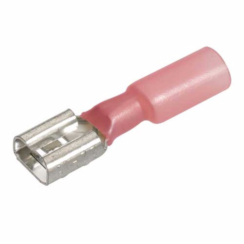 Narva - H/Shrink Term Female Blade Red (Pack of 50)