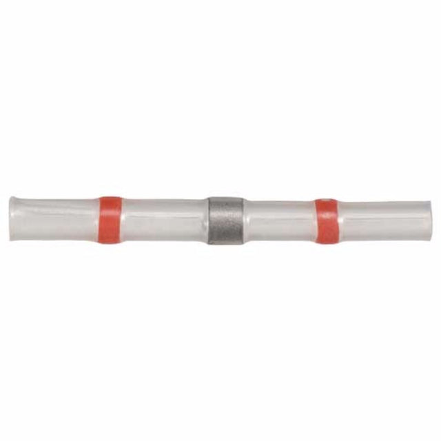 Pack of 5 Narva Solder Splice connectors for 1.5-2.5mm wires, featuring heat shrink and waterproofing for reliable joints.