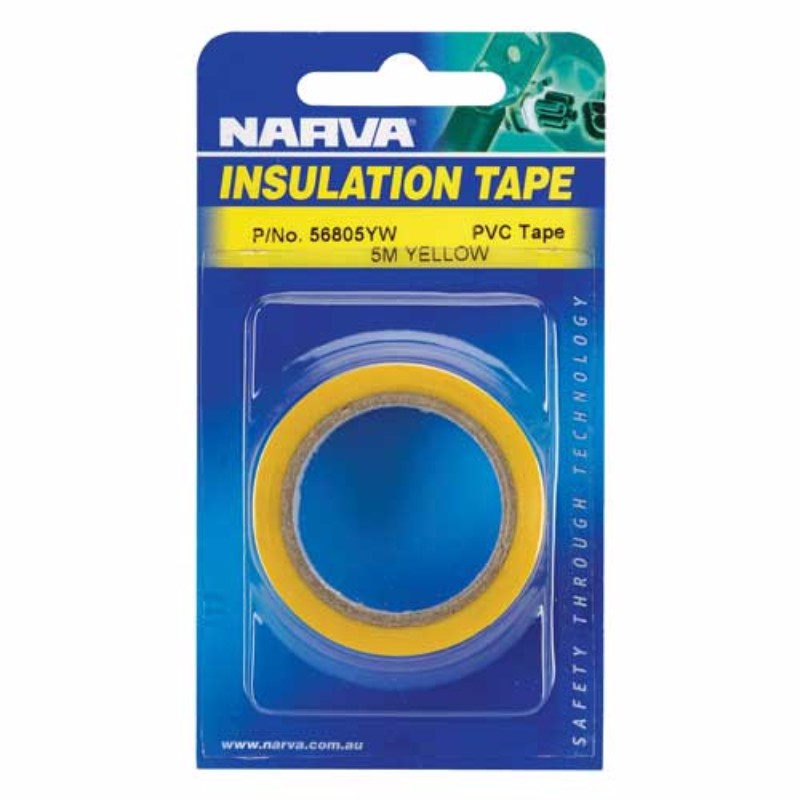 Narva - Tape Pvc Insul Matt Yellow