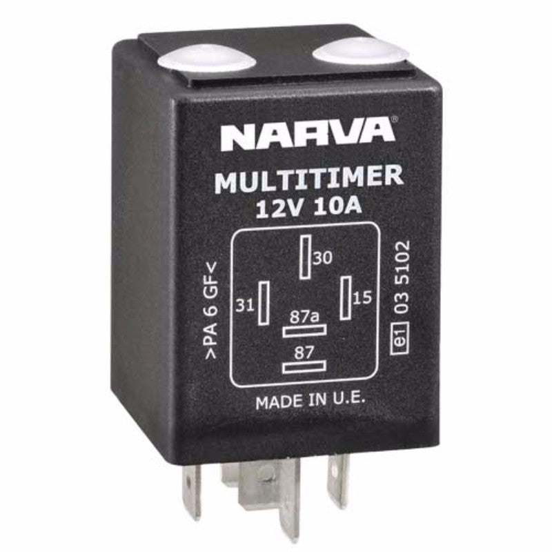 Narva - Relay 12v 10a Timer Adjustable