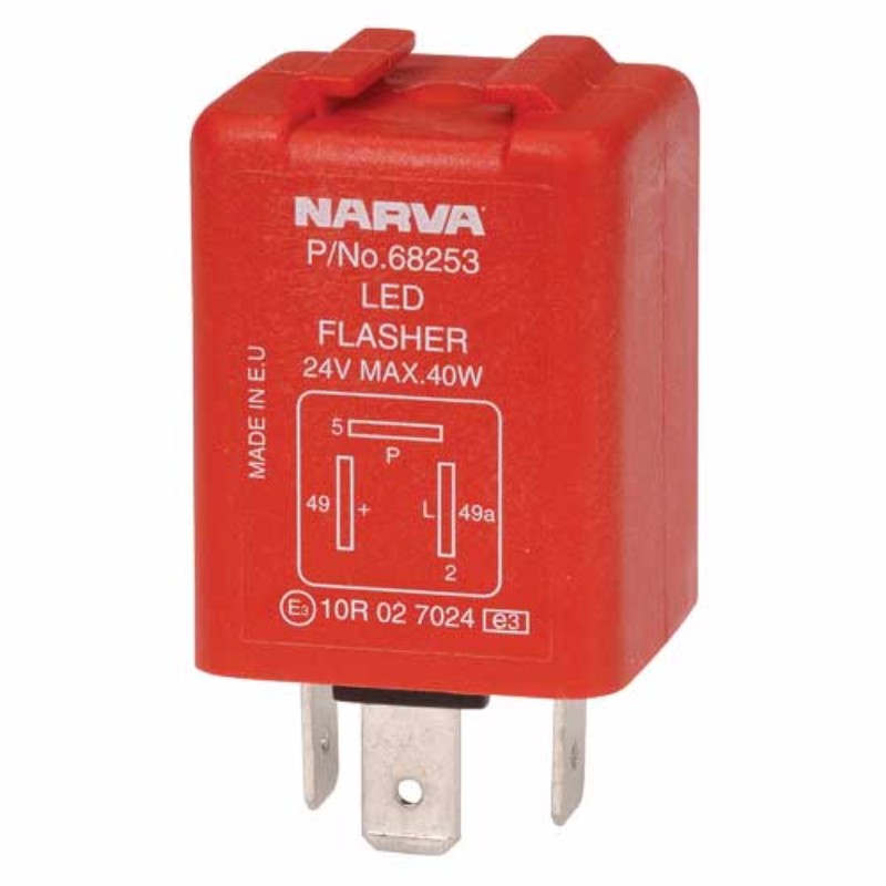 Narva - Flasher Elec 24v 3 Pin Led