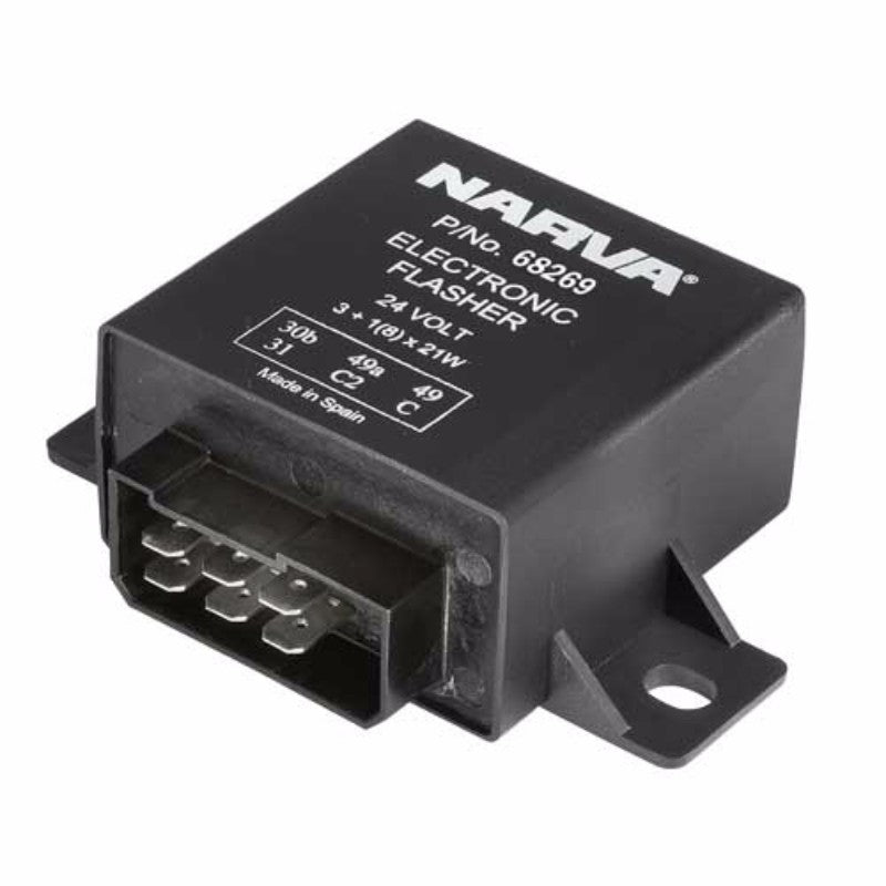 Narva - Flasher Elec 24v 6 Pin Heavy Duty