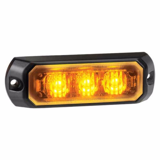 Narva 3 LED amber warning light for 12/24V vehicles, ensuring safety and visibility in harsh conditions.