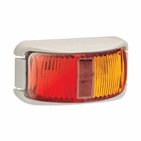 Red and amber LED marker lamp for 12/24V, suitable for various ADR applications with multi-voltage circuitry.