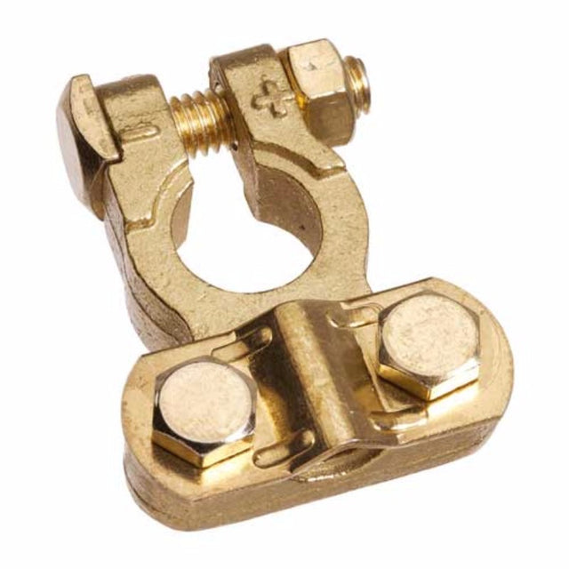 Projecta Term Brass Heavy Duty Saddles, pack of 10, ideal for cable management, suits sizes 8-50mm, durable brass construction.