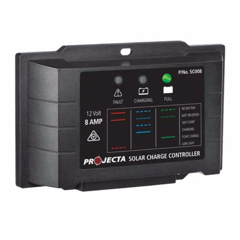 Projecta -Solar Controller 8a 12v 4 Stage