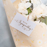 Gold Foil Card & Envelope With Sympathy Pack 25