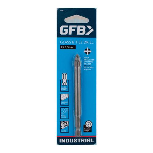GFB 10mm Glass & Tile Drill Bit