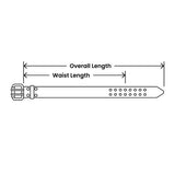 BUILDPRO 50mm Leather Work Belt (34")