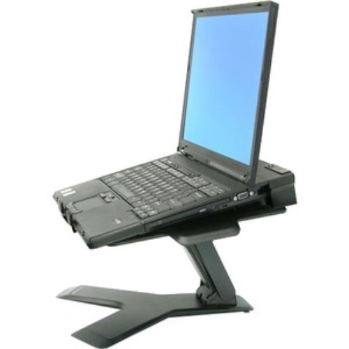 Ergotron Black Notebook/PROJ Lift Stand - Ergonomic Laptop Elevation and Dual Display