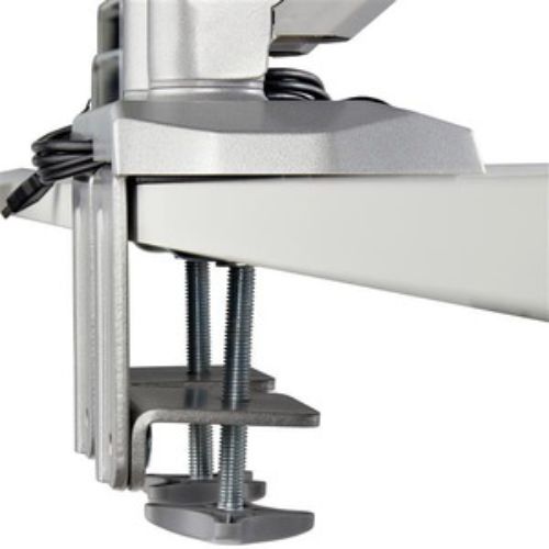 Dual Monitor Desk Mount Arm with USB/Audio Ports - Adjustable & Durable - Startech
