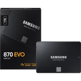 Samsung 870 EVO 1TB SATA III 2.5-Inch Solid State Drive (SSD) - High-Speed Performance, Enhanced Reliability