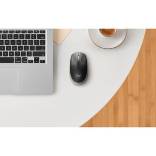 Logitech M190 Wireless Optical Mouse - Full-Size Charcoal Wireless Mouse with 18 Month Battery Life