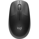 Logitech M190 Wireless Optical Mouse - Full-Size Charcoal Wireless Mouse with 18 Month Battery Life