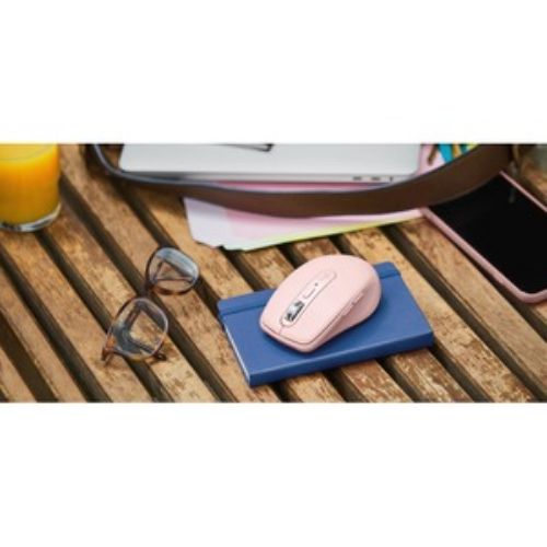 Logitech MX Anywhere 3 Rose - Wireless Portable Mouse for Professionals & Designers