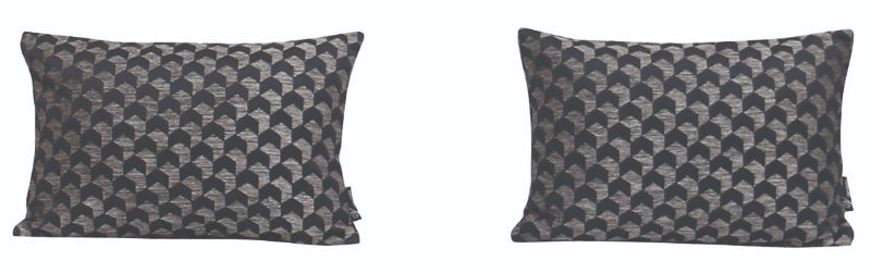 Cushion Cover - Rutland Oblong 50cm (Black Sand)