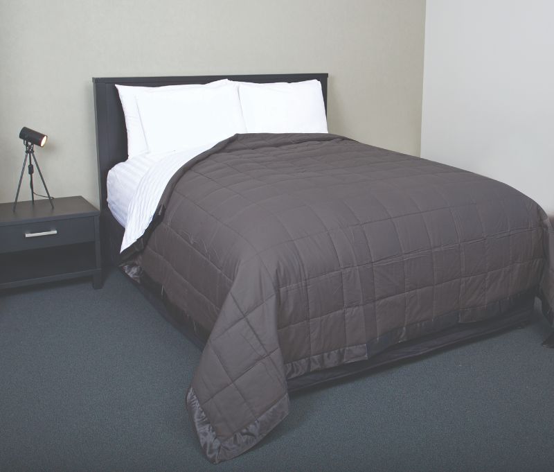 Deluxe Blanket - Oasis King 270cm (Charcoal)