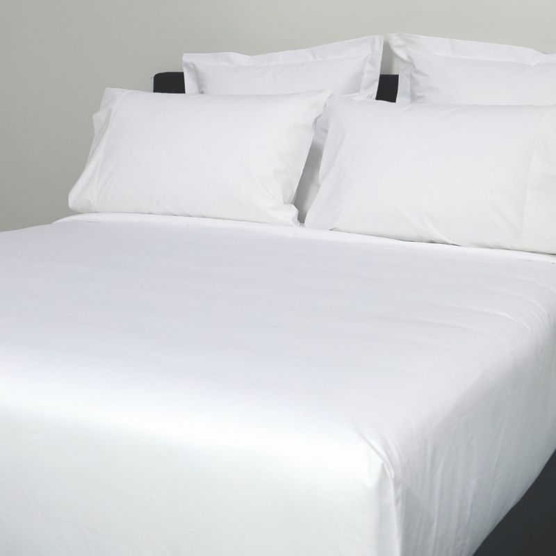 Flat Sheet - Weavers Premium Californian King (White)