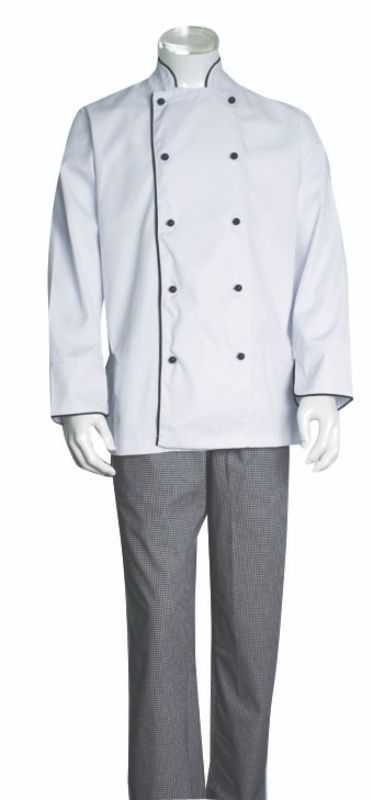Chef Pants - Small (Black/White)