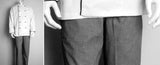 Chef Pants - Small (Black/White)