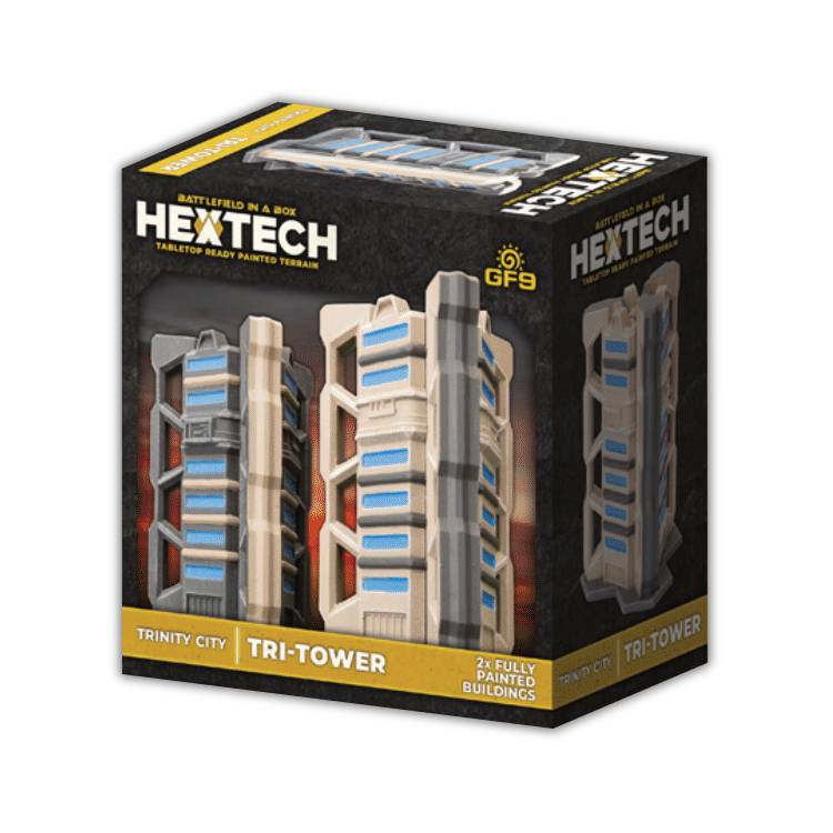 Hextech Terrain: Trinity City  - Tri-Tower