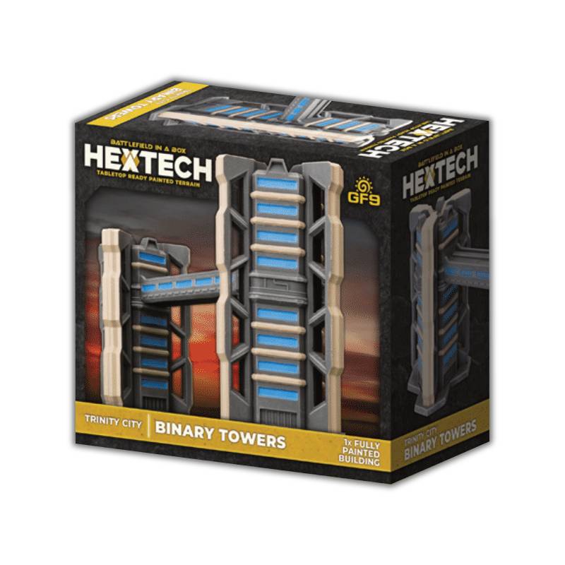 Hextech Terrain: Trinity City  - Binary Towers