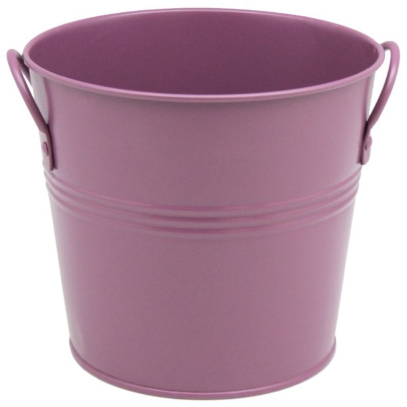 Metal Bucket - Plum (15cm)