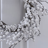Door Wreath - White Christmas Berry Christmas