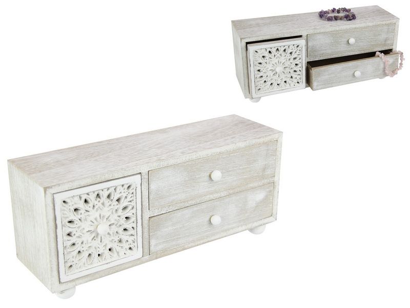 Triple Draw Holder - Filigree 30cm (Set of 2)