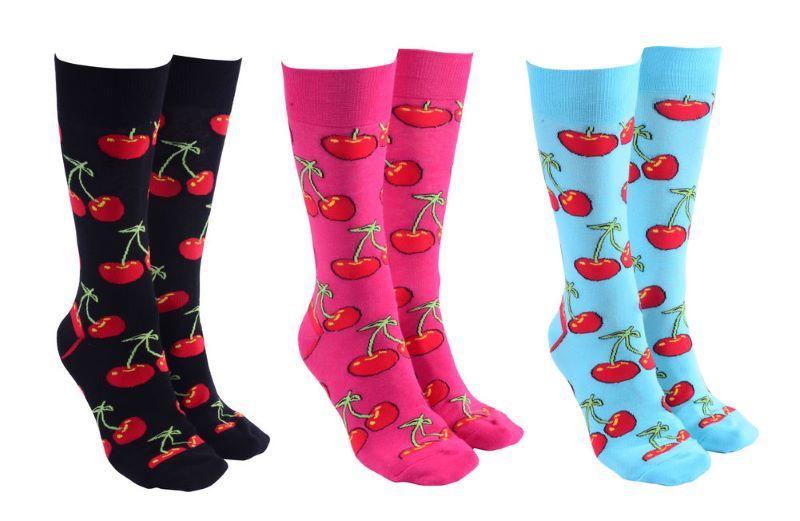 Socks - Sock Society Cherries (6 Assorted Pairs)