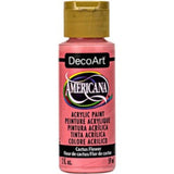 Vibrant 2oz Americana Acrylics Cactus Flower paint for versatile art and craft projects with a durable matte finish.