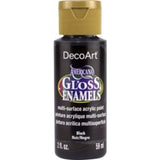 Americana Gloss Enamel 2oz Ebony Black