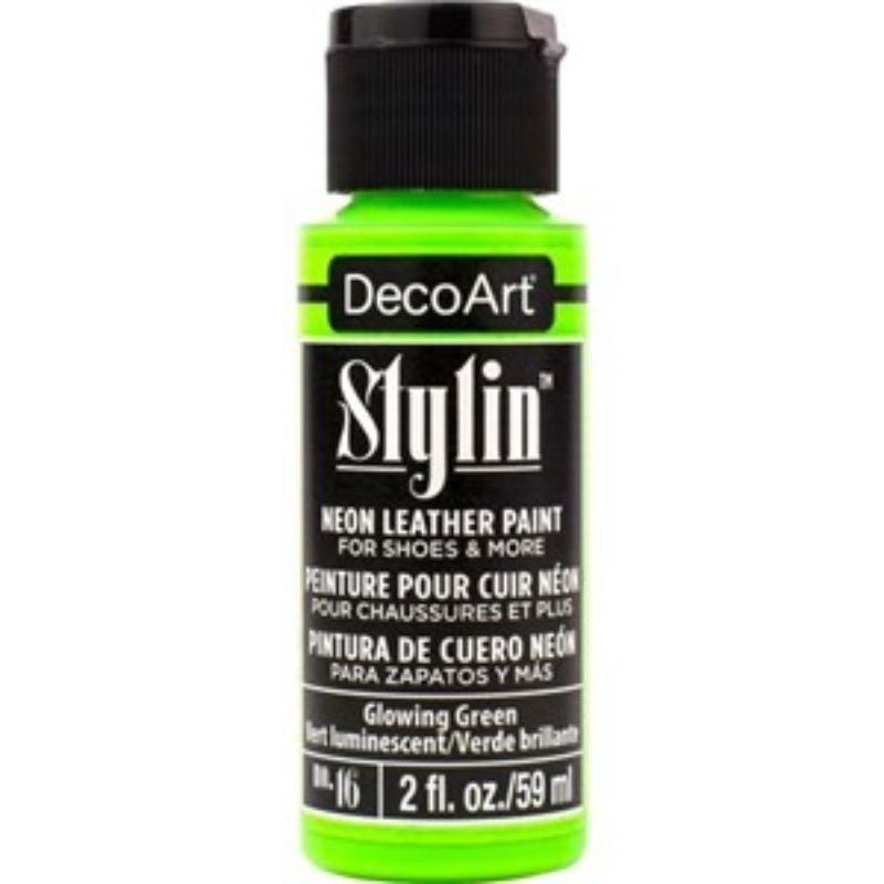 Decoart Stylin 2oz Glowing Green