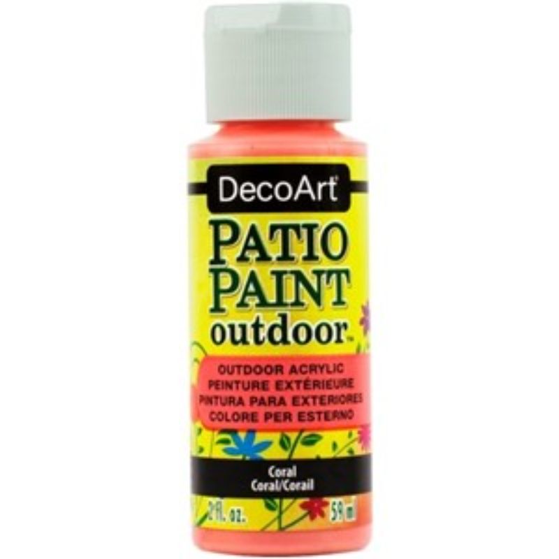 Patio Paint 2oz Coral