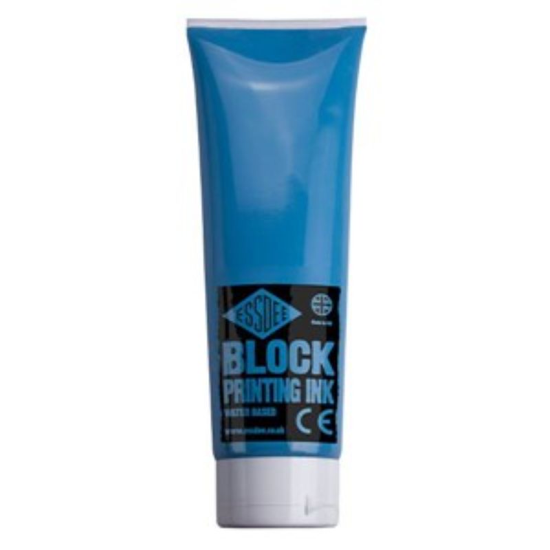 Essdee Block Print Ink 300ml Fluo Blue