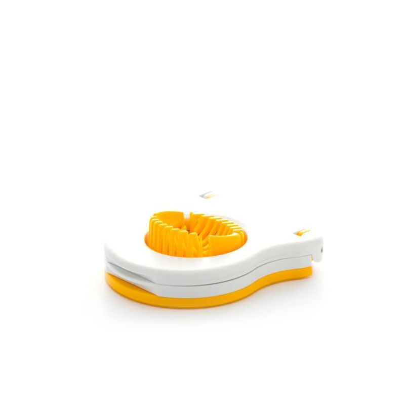 Dexam Egg Wedger and Slicer for perfectly sliced or wedged boiled eggs, ideal for salads and garnishes, dishwasher safe.