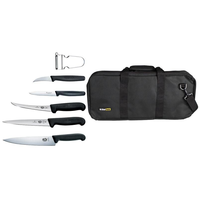 Victorinox 7pcs Apprentice Hospitality Chef Knife Set With Bag