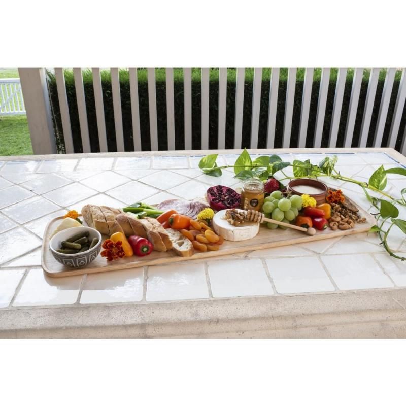 Peer Sorensen Rectangular Serving Board 75x24cm | Rubberwood