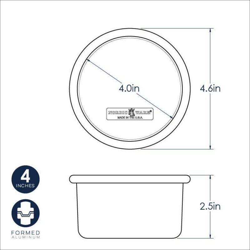 Nordic Ware Naturals® Round Layer Cake Pan | 12cm