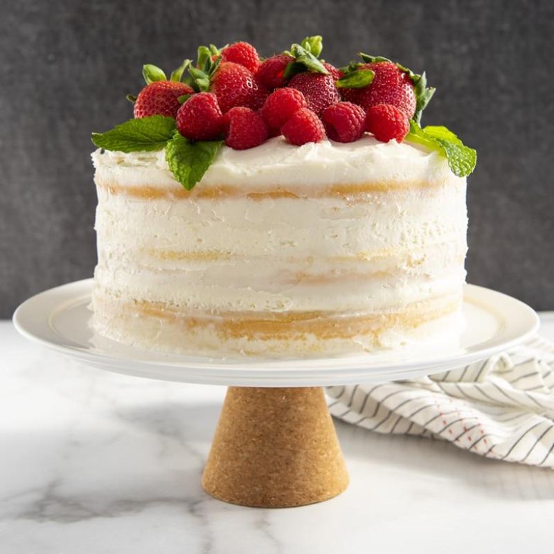 Nordic Ware Prism Round Layer Cake Pan | 9”