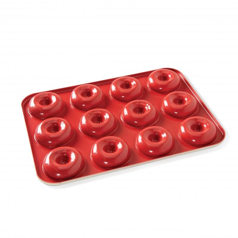 Nordic Ware Mini Donut Pan | Red