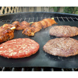 BakeOglide Anti Scrunch BBQ Liner, non-stick and reusable, ideal for healthier grilling up to 260°C, pack of 2.