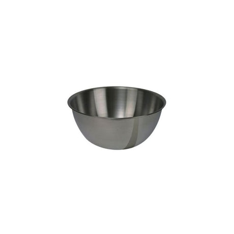 Dexam SS high sided mixing bowl, 2L, stainless steel, lightweight, stackable, and dishwasher safe for easy kitchen use.