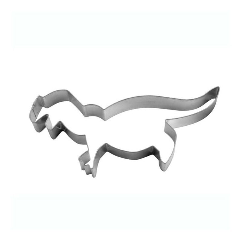 Dexam T Rex Dinosaur Cookie Cutter, 18cm, perfect for dino-themed baking and kids' parties.