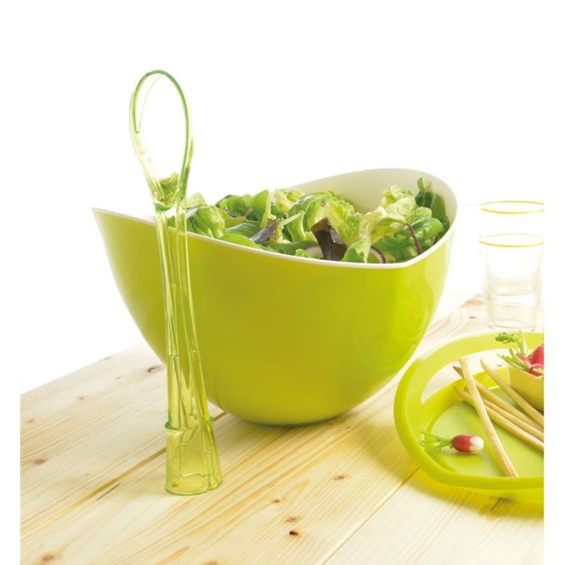 SALAD SERVING SET - MASTRAD (GREEN)