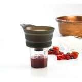 Mastrad Charcoal Filtering Funnel (13cm) for easy pouring and filtering, perfect for jams, mousses, and wines.