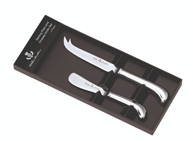 Wilkie Pistol 2 Piece Cheese Set